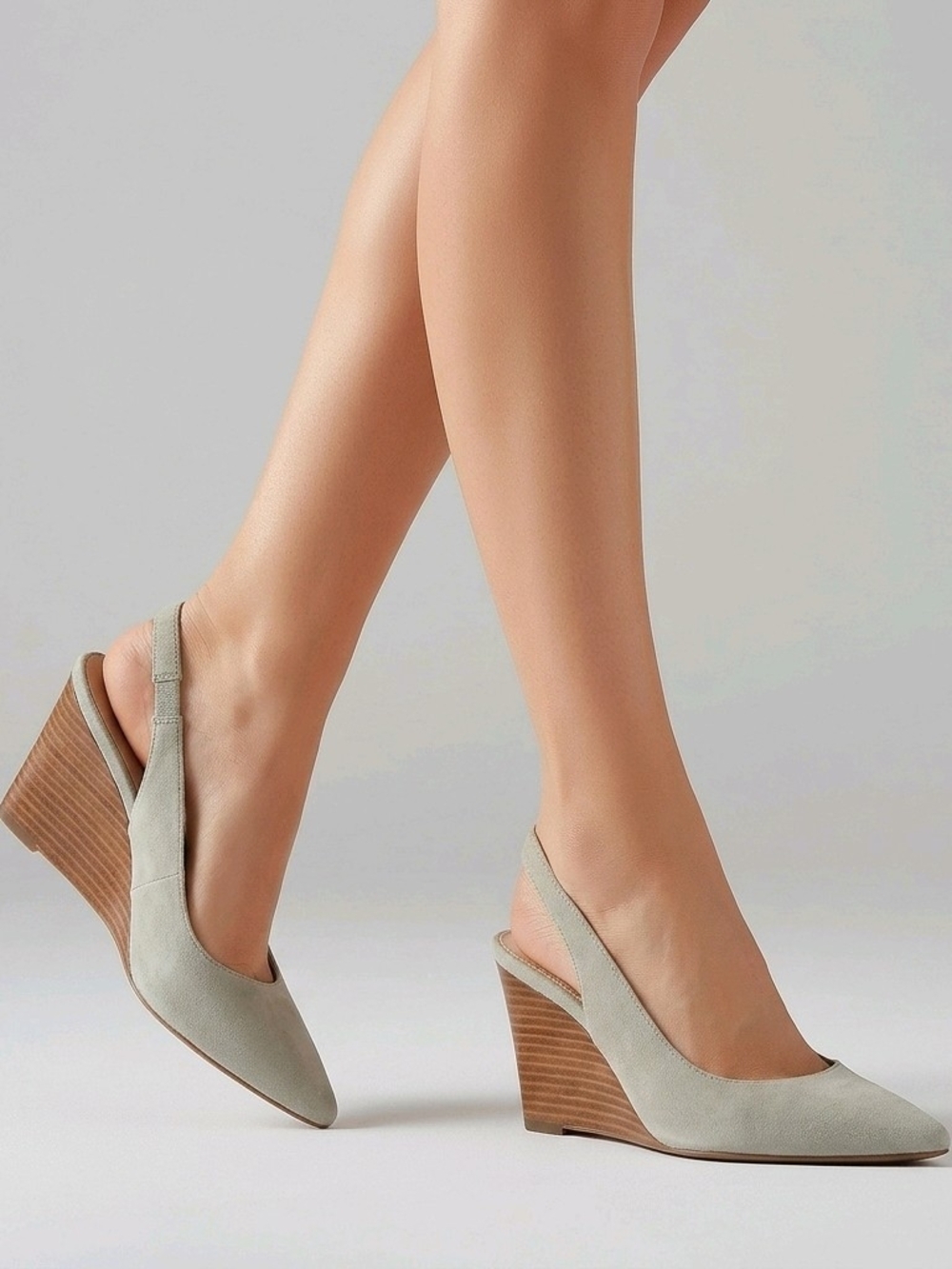 Cole Haan Elnora Slingback Wedge Pumps NWOT